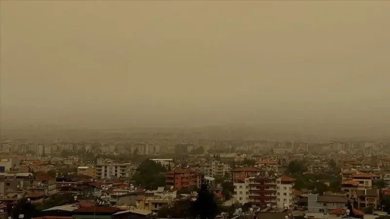 Marmara için toz taşınımı uyarısı: Dikkatli ve tedbirli olun