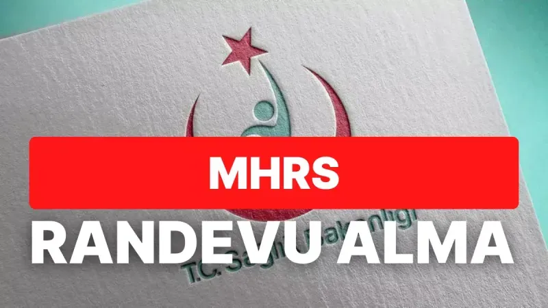 MHRS randevularına yeni düzenleme