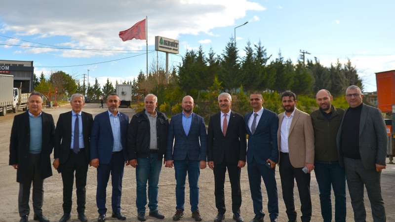 Gebze Ticaret Odası Heyetinde S.S. Kadıköy Ağaç İşleri Kooperatifi’ne Ziyaret